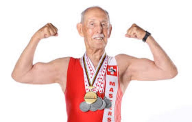 Mit 94 Jahren Methusalem der Sprinter